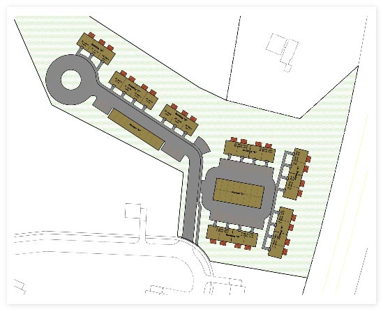 Project Map for Pineview Estates Condominiums